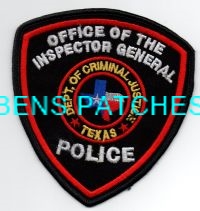 TEXAS,TEXAS BOARD OF CRIMINAL JUSTICE OFFICE OF THE INSPECTOR GENERAL POLICE 2